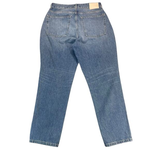 Everlane The Curvy 90's Cheeky Straight Jeans Women's Size 30 Button Fly - Picture 7 of 14